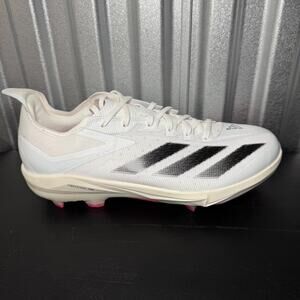 Adidas Adizero Electric+ TPU Baseball Cleats Cloud White IF8488 Mens Size 12